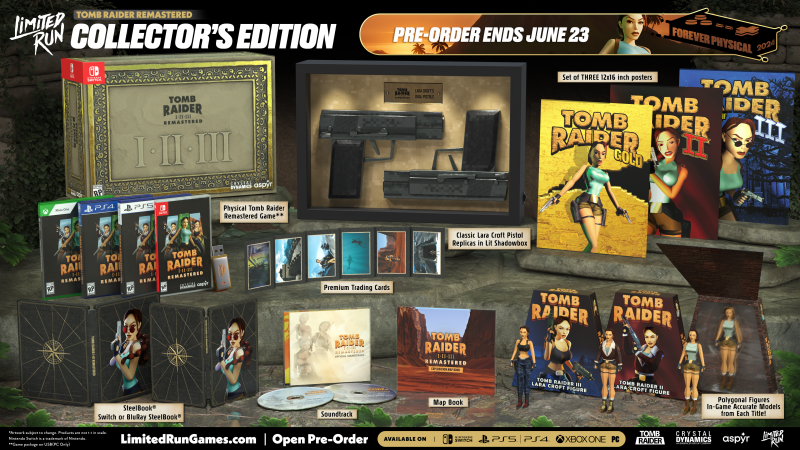 Tomb Raider I-III Remastered Collector's Edition (PS4)