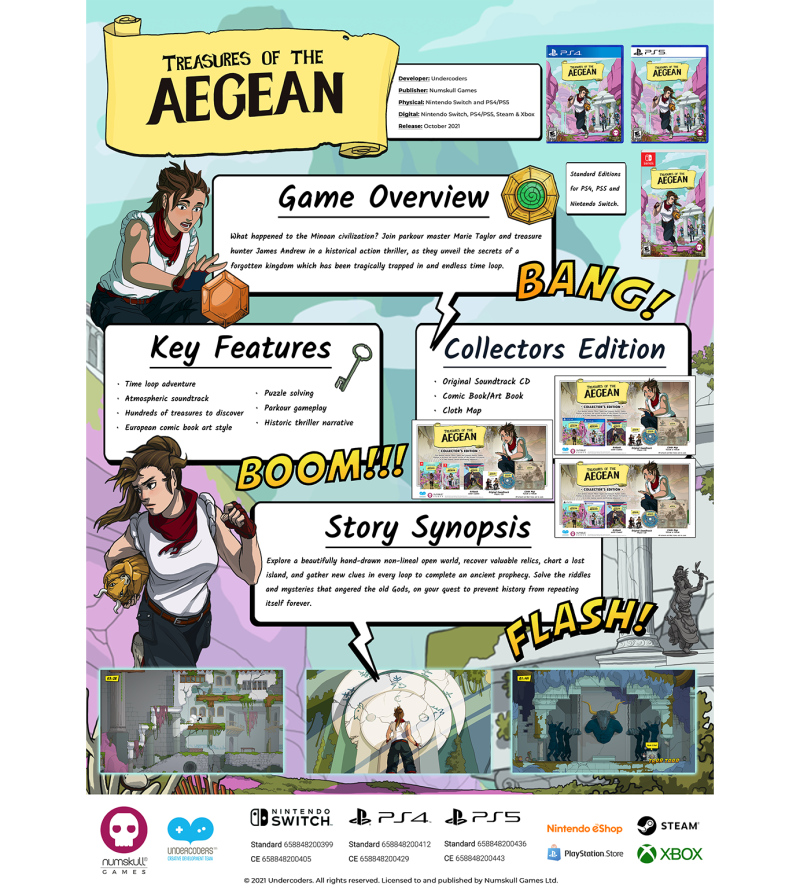 Treasures of the Aegean Collector's Edition (Switch)