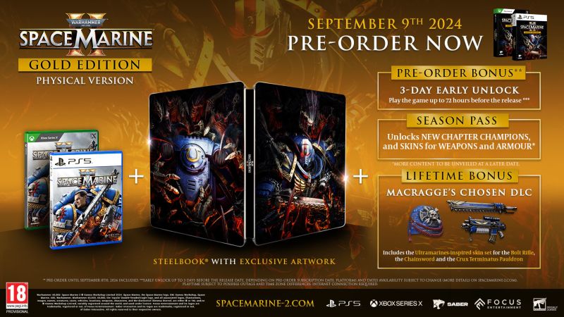Warhammer 40,000: Space Marine 2 Gold Edition