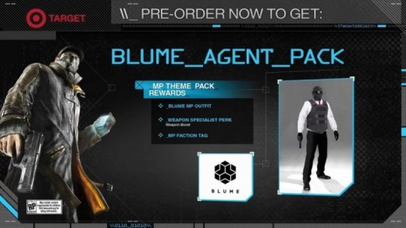 WATCH DOGS Target Edition