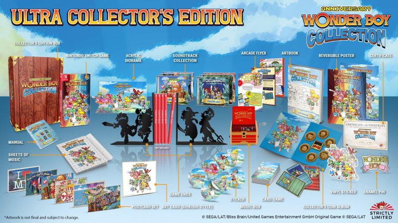 Wonder Boy Ultra Collector's Bundle (NSW)