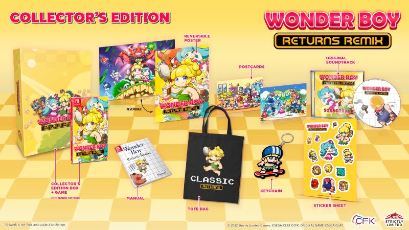 Wonder Boy Returns Remix Collector's Edition (NSW)