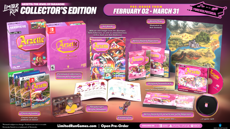Xbox Limited Run #13: Arzette: The Jewel of Faramore Collector's Edition