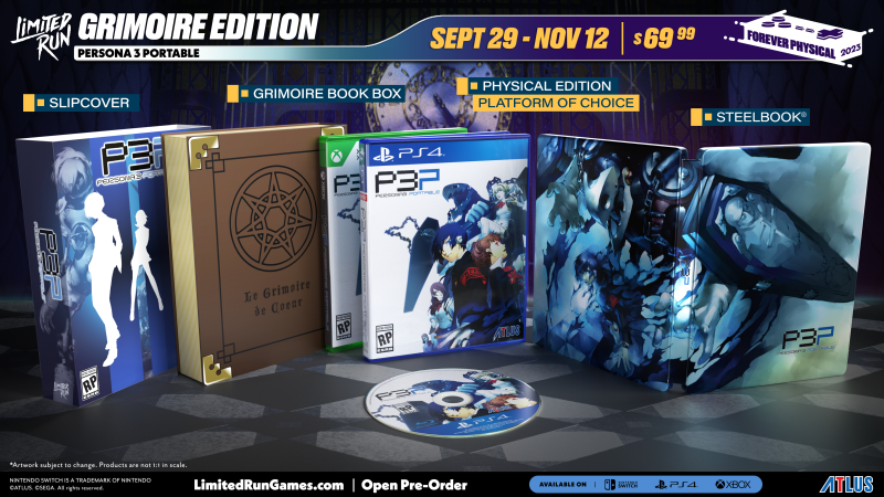 Xbox Limited Run #9: Persona 3 Portable Grimoire Edition