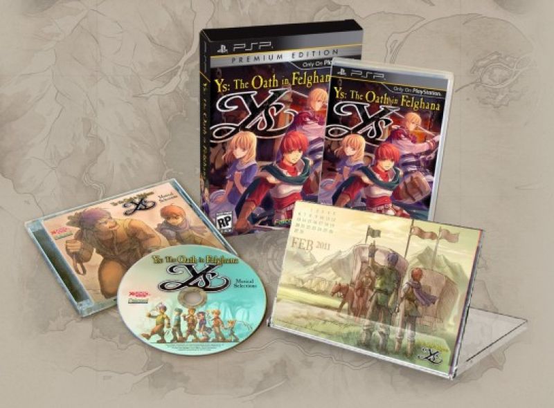 Ys The Oath in Felghana Premium Edition