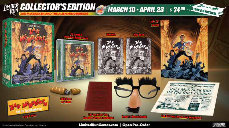 Zak McKracken and the Alien Mindbenders (PC) Edition