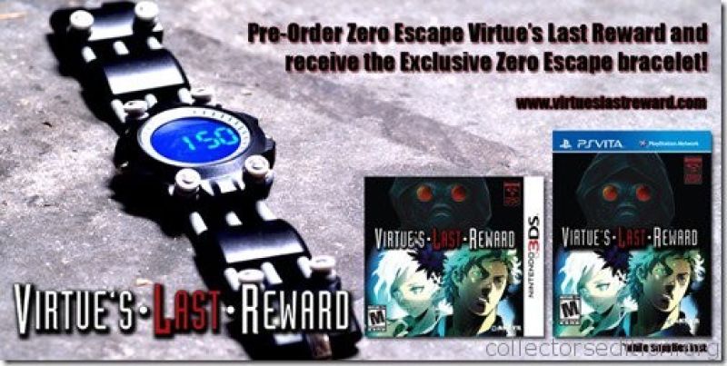 Zero Time Dilemma Limited Watch Bonus Edition
