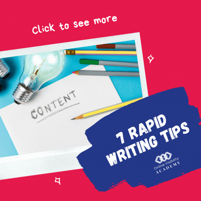 rapid writing tips
