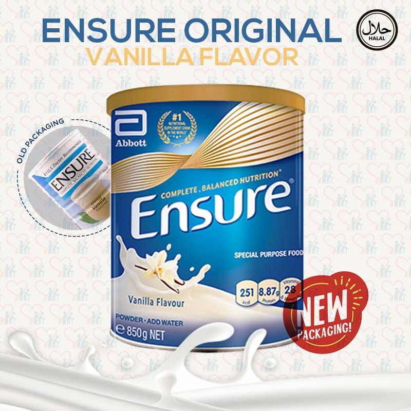 Ensure Original Vanilla Flavor 850g