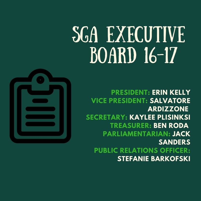 SGA Executive Board 16-17