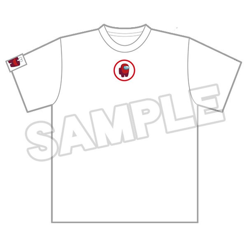 Among Us Nendoroid Plus T-Shirt Crewmate (Red/Blue/Green/Pink/Orange/Yellow/Purple/Lime/Cyan/Brown/White/Black)