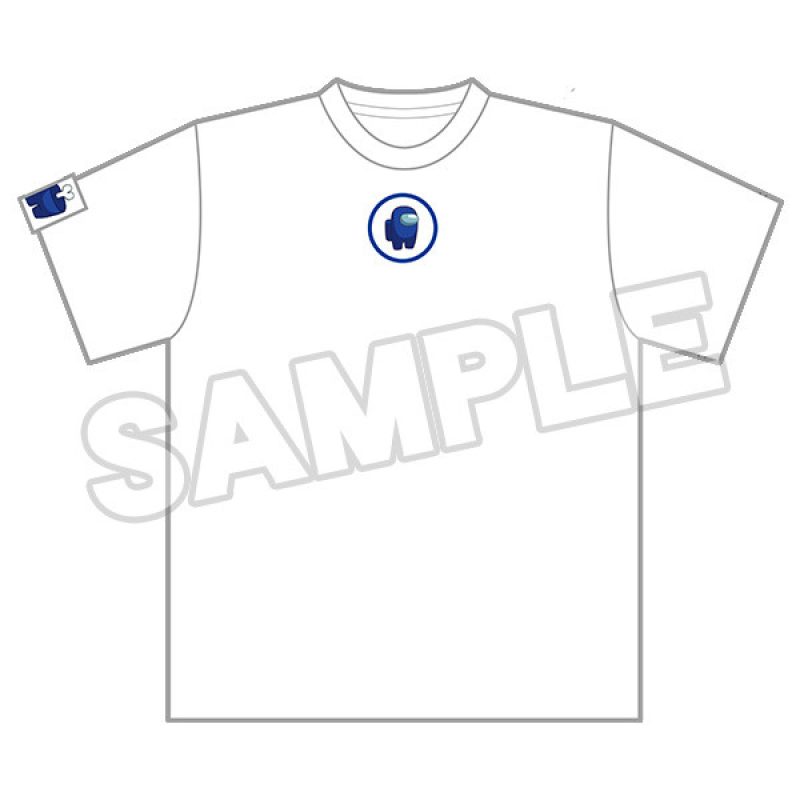 Among Us Nendoroid Plus T-Shirt Crewmate (Red/Blue/Green/Pink/Orange/Yellow/Purple/Lime/Cyan/Brown/White/Black)