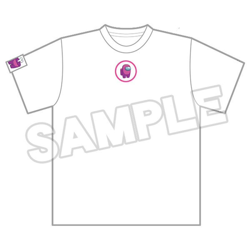 Among Us Nendoroid Plus T-Shirt Crewmate (Red/Blue/Green/Pink/Orange/Yellow/Purple/Lime/Cyan/Brown/White/Black)