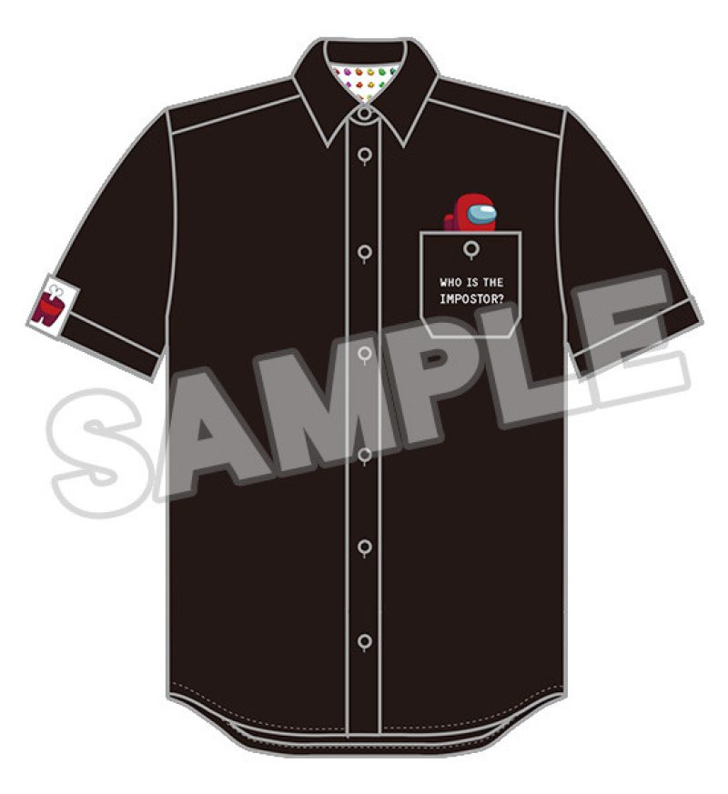 Among Us Nendoroid Plus Work Shirt Crewmate (Red/Blue/Green/Pink/Orange/Yellow/Purple/Lime/Cyan/Brown/White/Black)