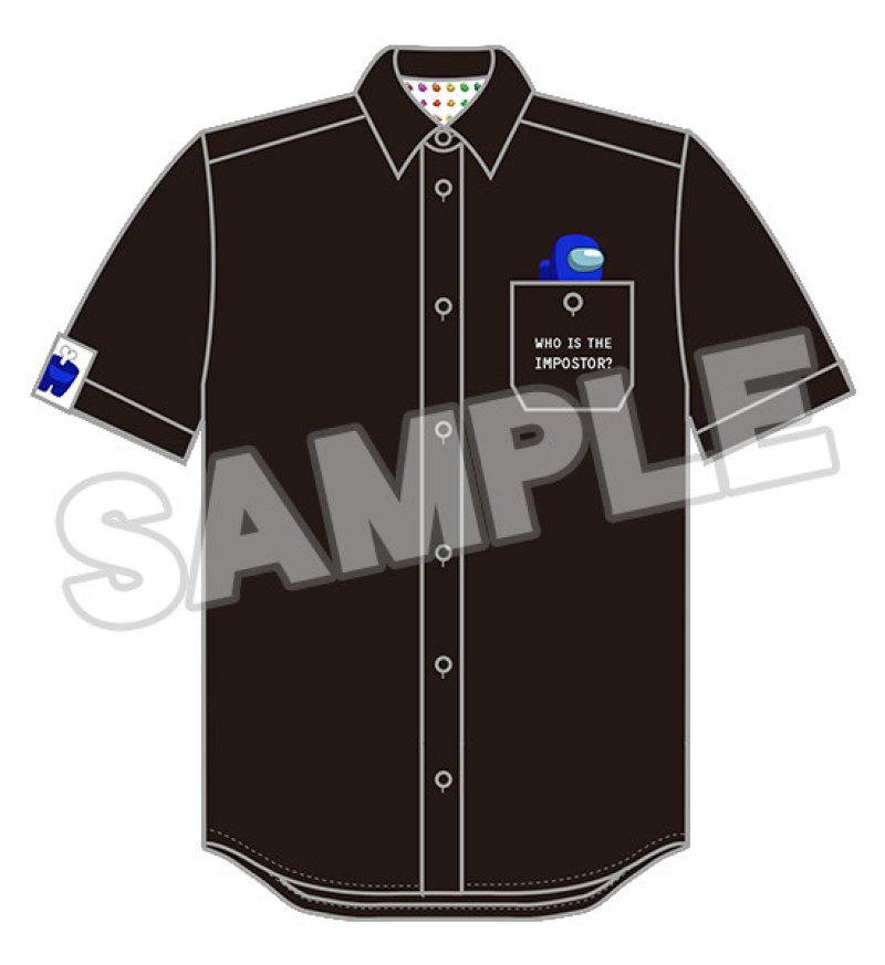 Among Us Nendoroid Plus Work Shirt Crewmate (Red/Blue/Green/Pink/Orange/Yellow/Purple/Lime/Cyan/Brown/White/Black)