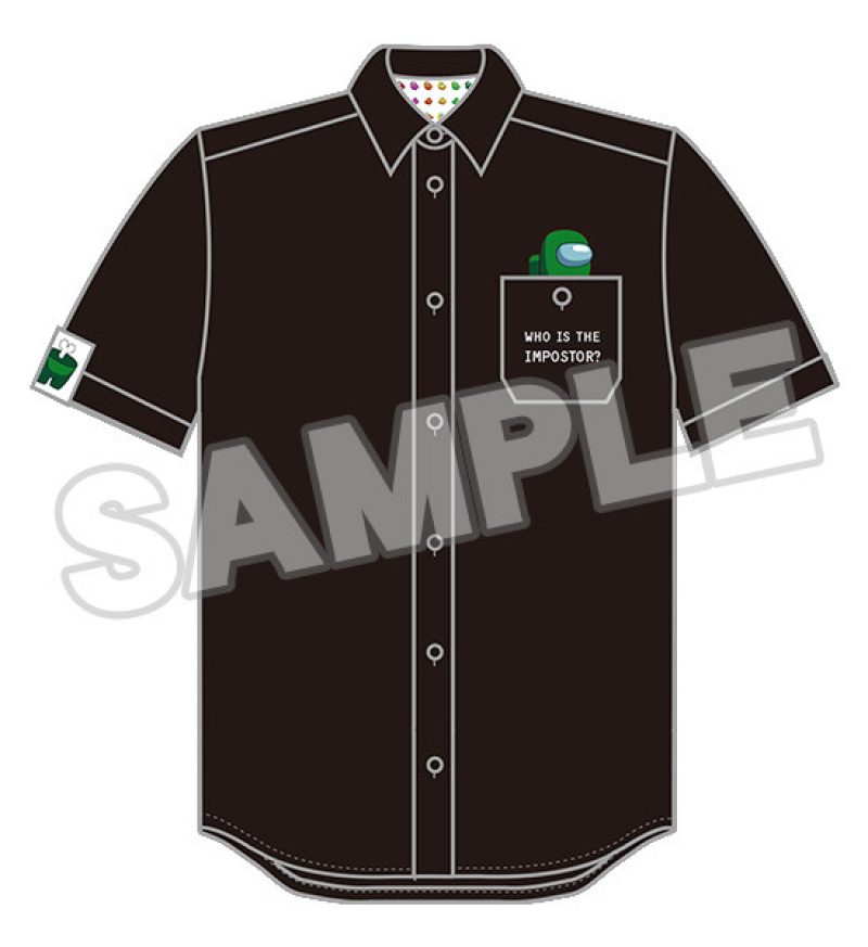 Among Us Nendoroid Plus Work Shirt Crewmate (Red/Blue/Green/Pink/Orange/Yellow/Purple/Lime/Cyan/Brown/White/Black)