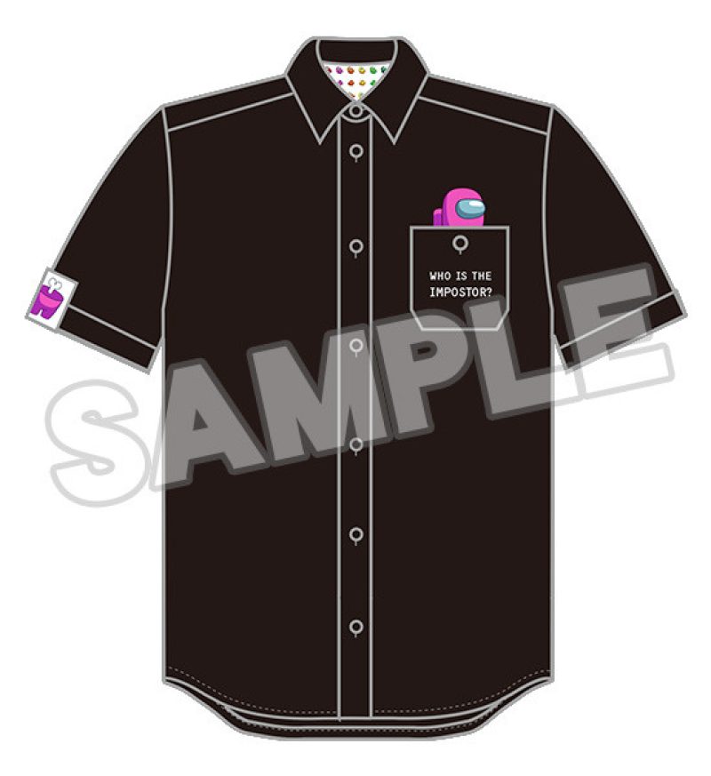 Among Us Nendoroid Plus Work Shirt Crewmate (Red/Blue/Green/Pink/Orange/Yellow/Purple/Lime/Cyan/Brown/White/Black)