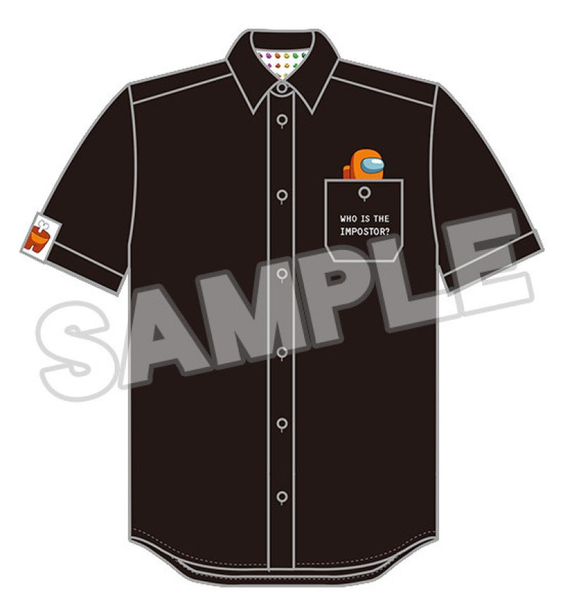 Among Us Nendoroid Plus Work Shirt Crewmate (Red/Blue/Green/Pink/Orange/Yellow/Purple/Lime/Cyan/Brown/White/Black)