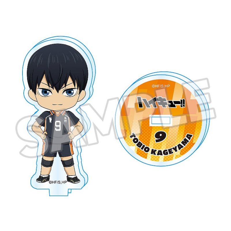 Haikyu!! Nendoroid Surprise Acrylic Stand Shoyo Hinata/Tobio Kageyama/Kei Tsukishima/Tetsuro Kuroo/Kenma Kozume/Kotaro Bokuto/Keiji Akaashi/Atsumu Miya/Osamu Miya