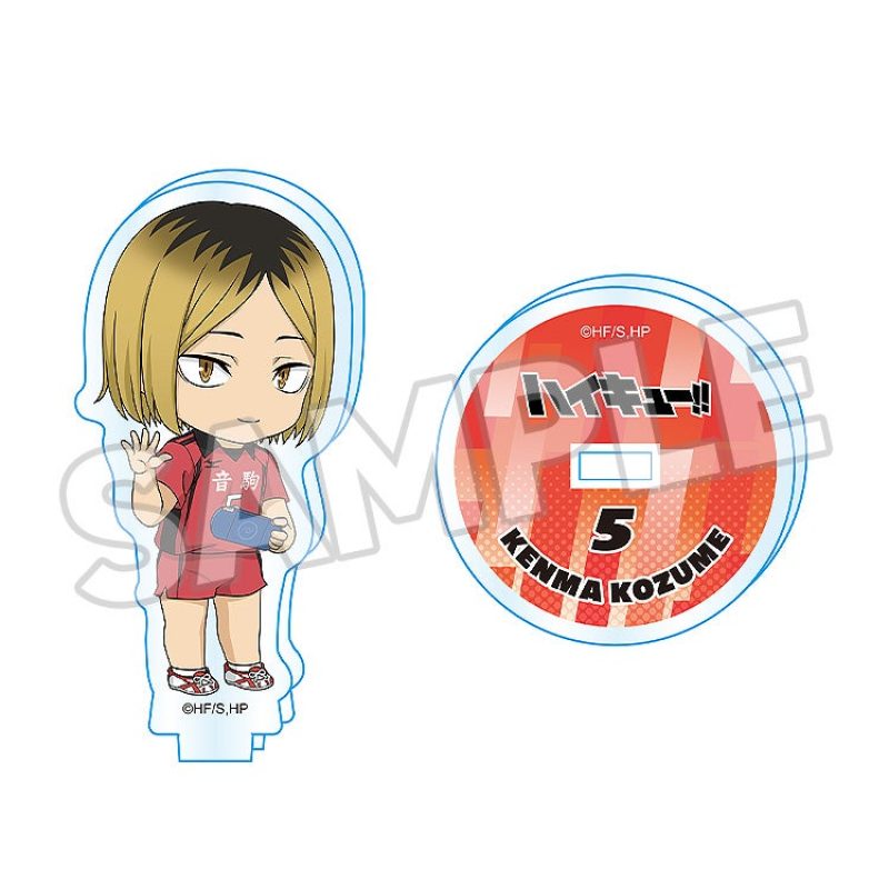 Haikyu!! Nendoroid Surprise Acrylic Stand Shoyo Hinata/Tobio Kageyama/Kei Tsukishima/Tetsuro Kuroo/Kenma Kozume/Kotaro Bokuto/Keiji Akaashi/Atsumu Miya/Osamu Miya