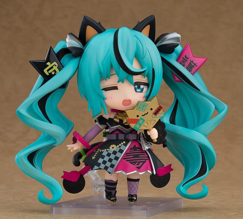 Nendoroid Hatsune Miku: Black Maneki Miku Ver. Dedicated Cat Zabuton Chara-Ani Special Set
