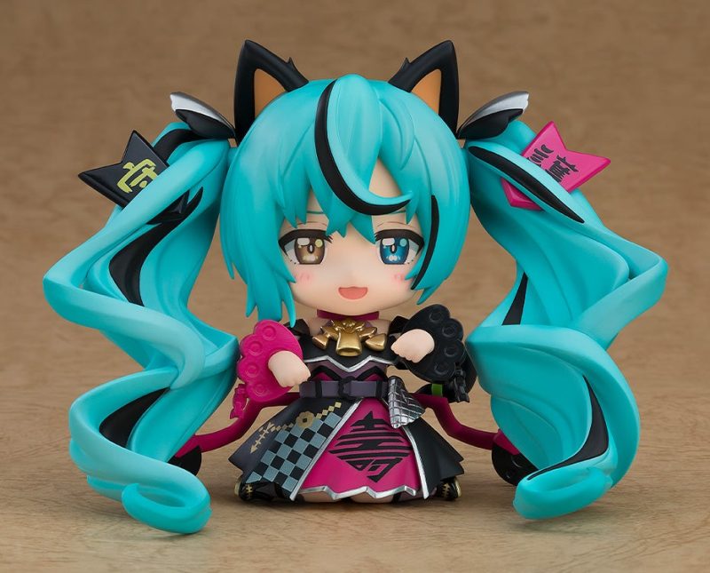 Nendoroid Hatsune Miku: Black Maneki Miku Ver. Dedicated Cat Zabuton Chara-Ani Special Set