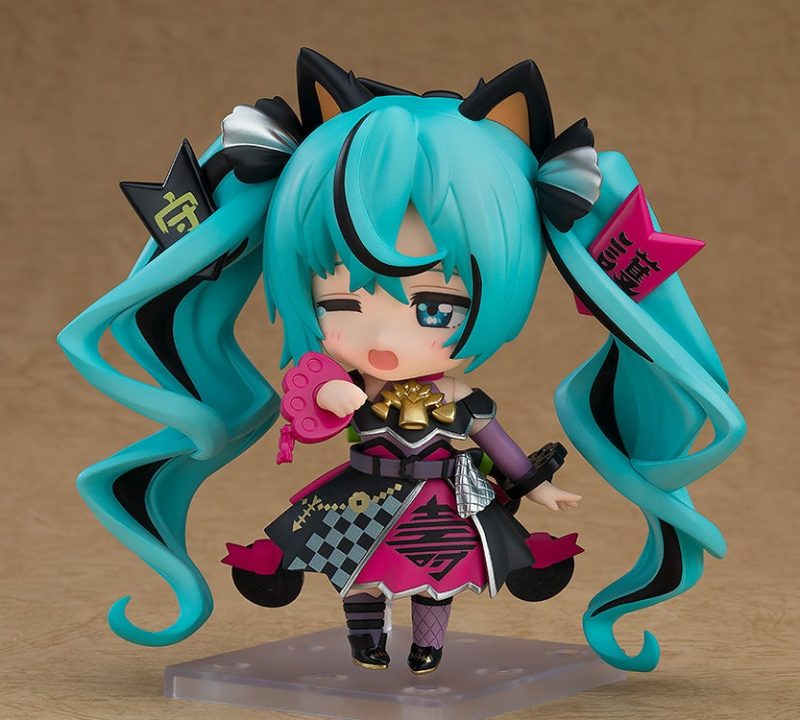 Nendoroid Hatsune Miku: Black Maneki Miku Ver. Dedicated Cat Zabuton Chara-Ani Special Set