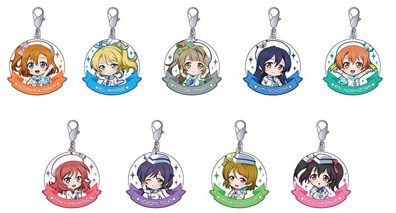 Love Live!Rubber Strap Collection / Rubber Magnet Collection / Metal Charm Collection