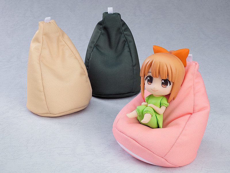 Nendoroid Bean Bag Chair: Beige/Gray/Pink