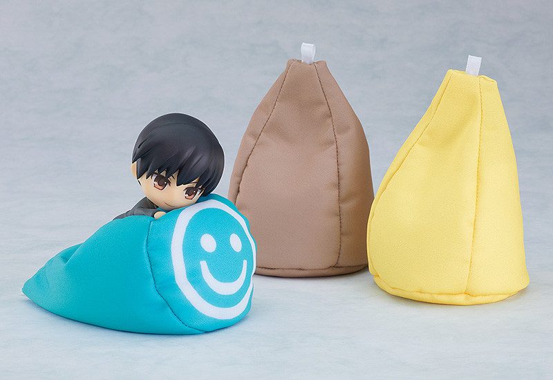 Nendoroid Bean Bag Chair: Brown/Light Blue/Cream Yellow
