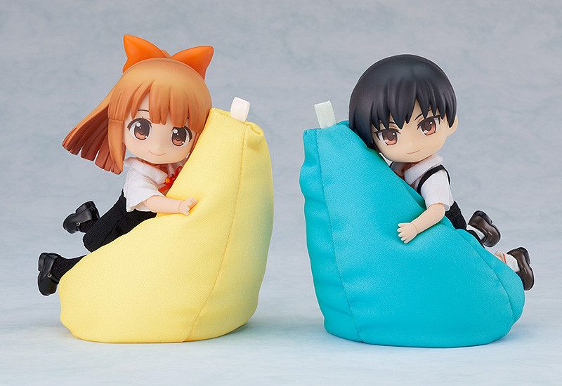 Nendoroid Bean Bag Chair: Brown/Light Blue/Cream Yellow