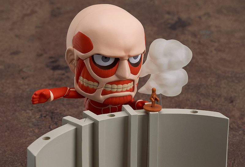 Nendoroid Colossus Titan & Attack Playset