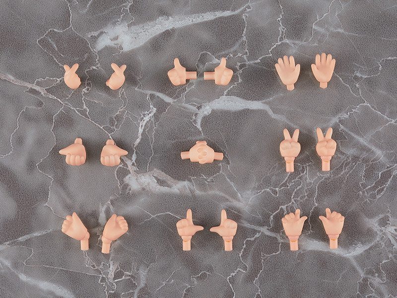 Nendoroid Doll: Hand Parts Set 02 (Peach/Cinnamon/Cream/Almond Milk)
