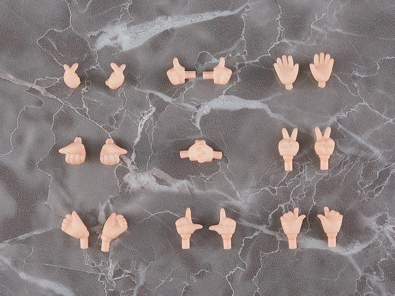 Nendoroid Doll: Hand Parts Set 02 (Peach/Cinnamon/Cream/Almond Milk)