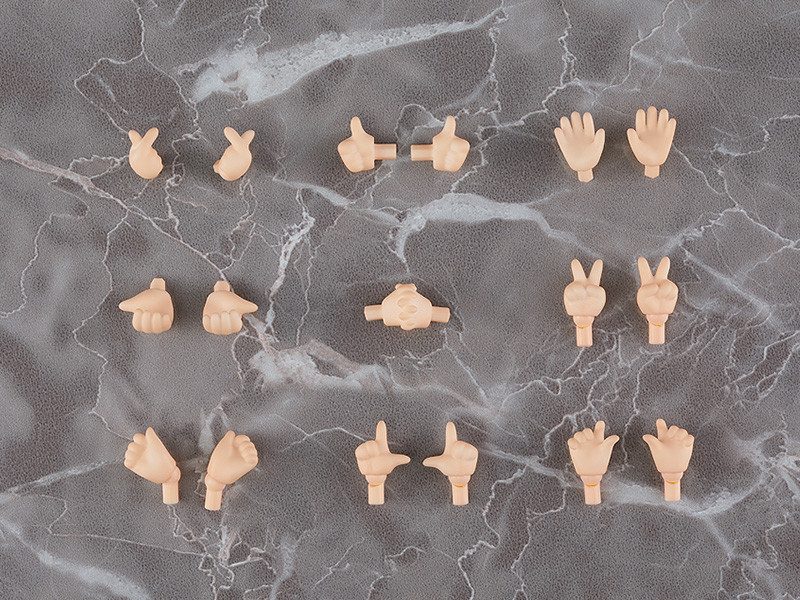 Nendoroid Doll: Hand Parts Set 02 (Peach/Cinnamon/Cream/Almond Milk)