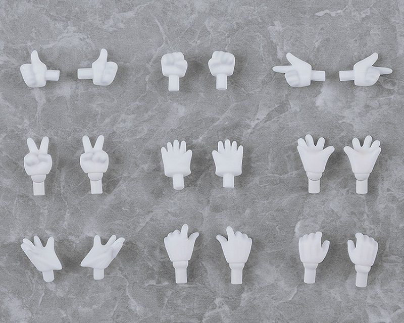 Nendoroid Doll: Hand Parts Set Gloves Ver. (White/Black)