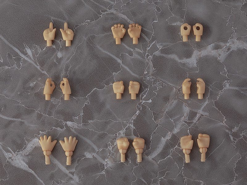 Nendoroid Doll: Hand Parts Set (Peach/Cinnamon/Cream)