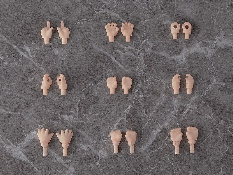 Nendoroid Doll: Hand Parts Set (Peach/Cinnamon/Cream)