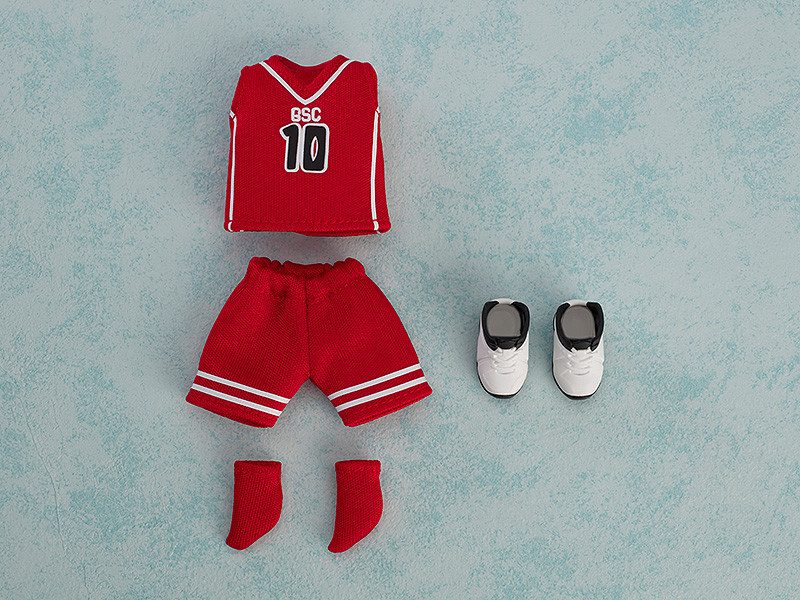 Nendoroid Doll Outfit Set: Basketball Uniform (Black/Red)