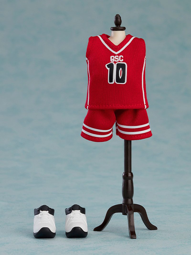 Nendoroid Doll Outfit Set: Basketball Uniform (Black/Red)