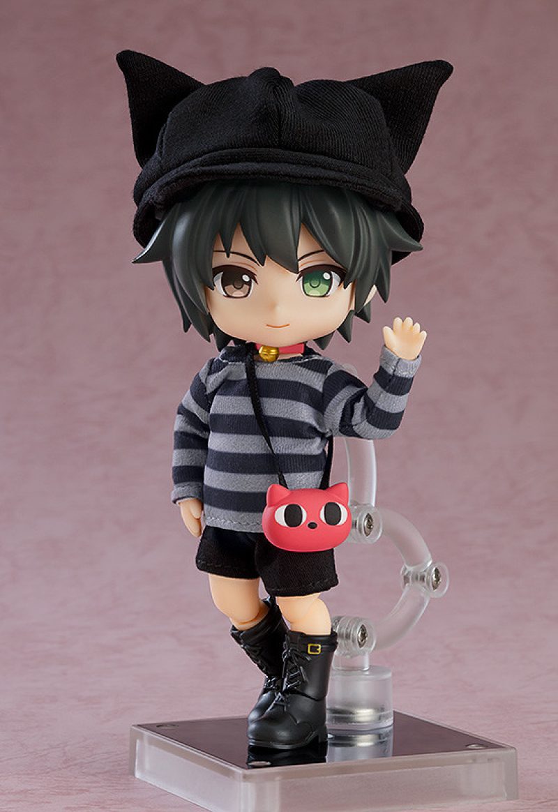 Nendoroid Doll Outfit Set: Cat-Themed Outfit (Gray/Purple)
