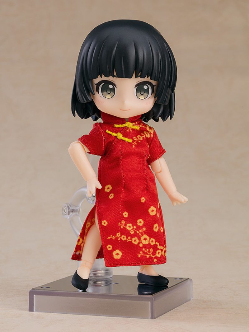Nendoroid Doll Outfit Set: Chinese Dress (Red/Blue)