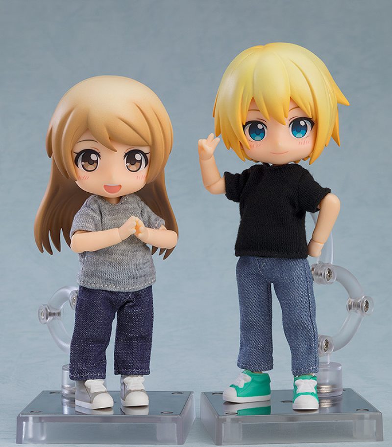 Nendoroid Doll Outfit Set: (Denim - Navy/Denim - Blue/Black/Beige/Olive Drab/Brown/White/Navy)