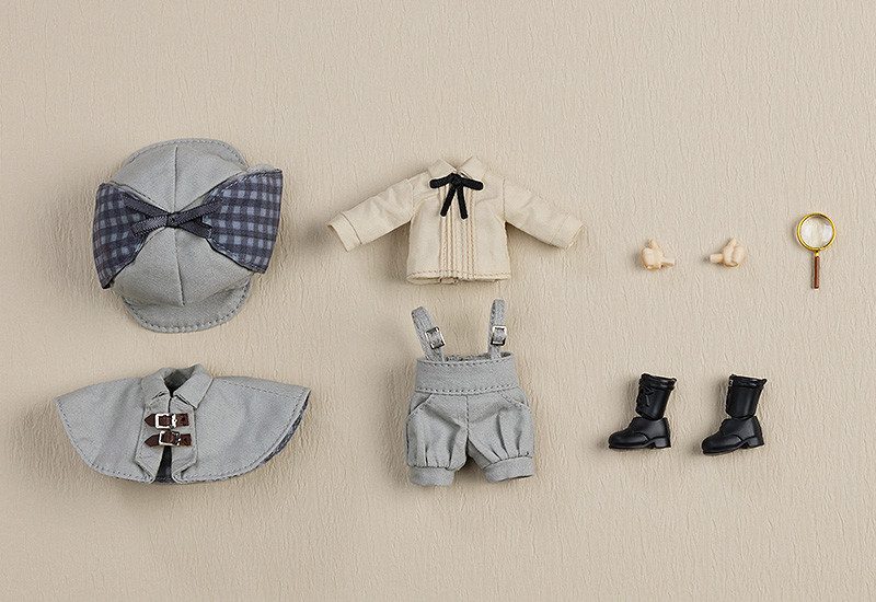 Nendoroid Doll Outfit Set: Detective - Boy (Gray/Brown)