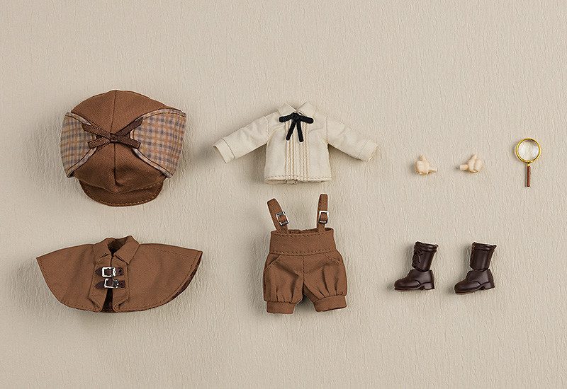 Nendoroid Doll Outfit Set: Detective - Boy (Gray/Brown)