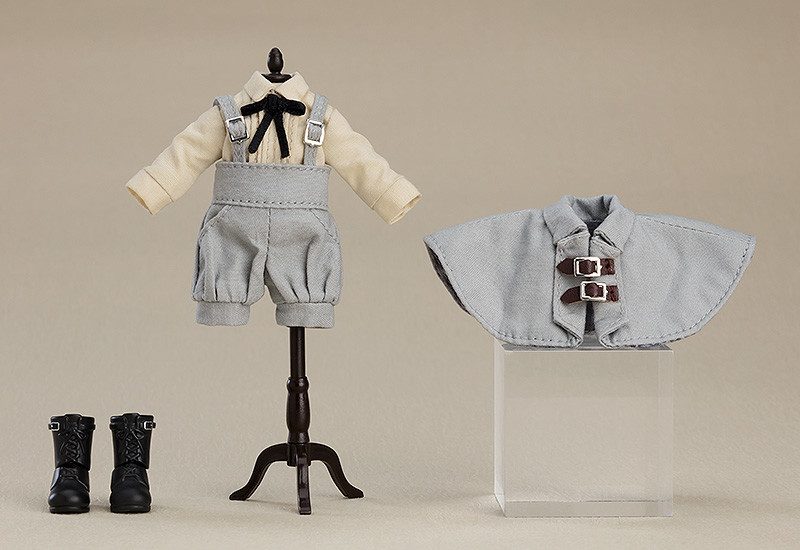 Nendoroid Doll Outfit Set: Detective - Boy (Gray/Brown)