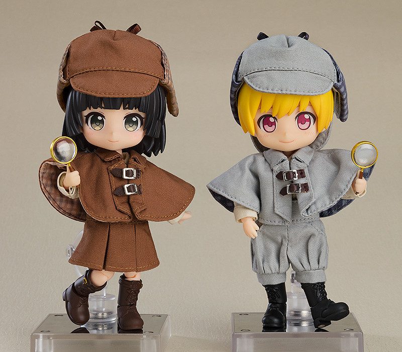 Nendoroid Doll Outfit Set: Detective - Boy (Gray/Brown)