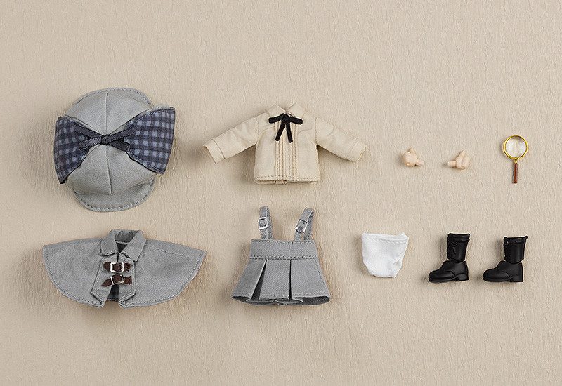 Nendoroid Doll Outfit Set: Detective - Girl (Gray/Brown)