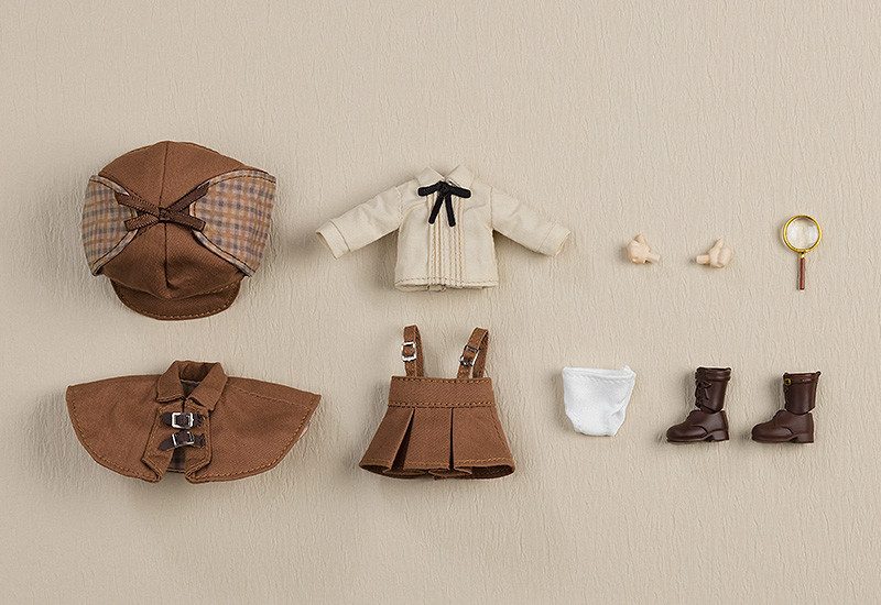 Nendoroid Doll Outfit Set: Detective - Girl (Gray/Brown)
