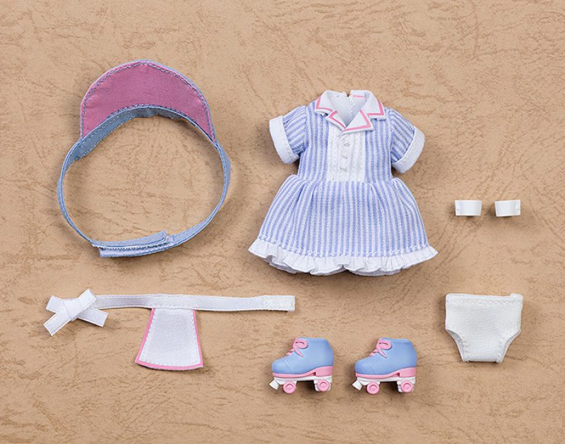 Nendoroid Doll Outfit Set: Diner - Girl (Blue/Pink)